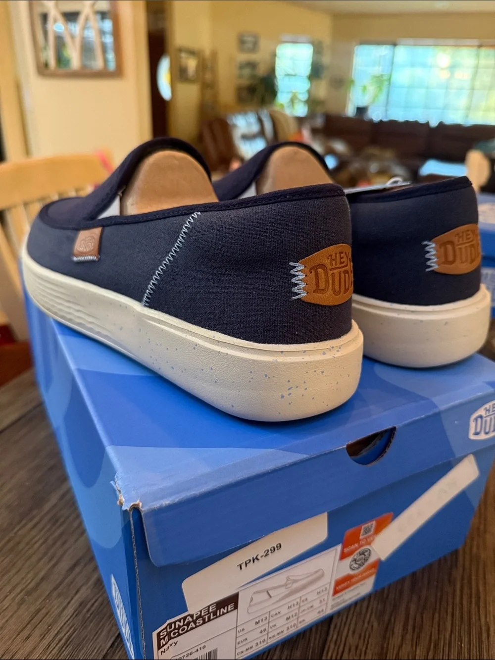 Hey Dude lightweight navy